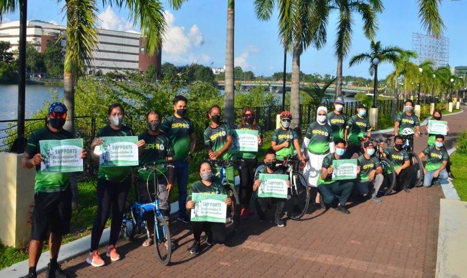 St Paul's Hospital bikers club members